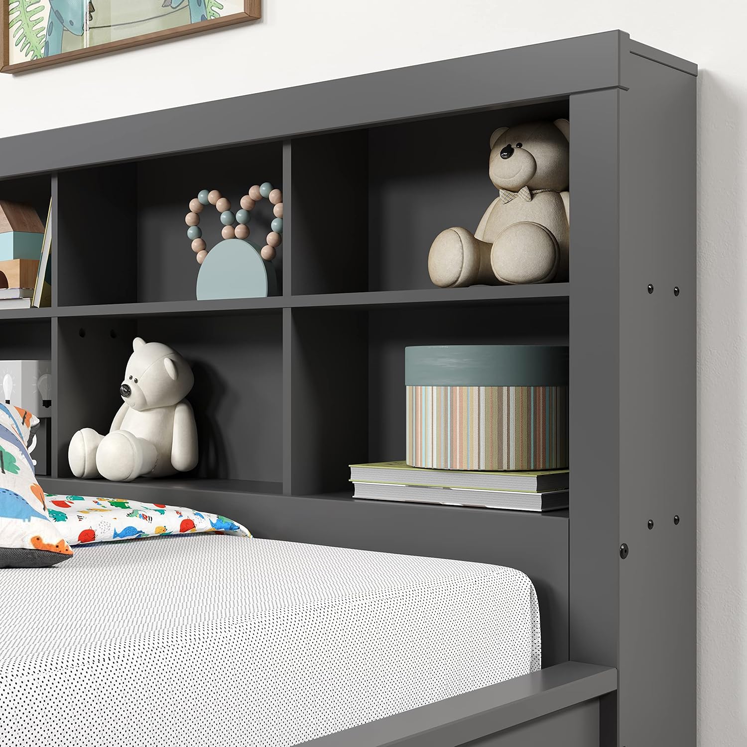 1733-TDG Twin Bookcase Daybed