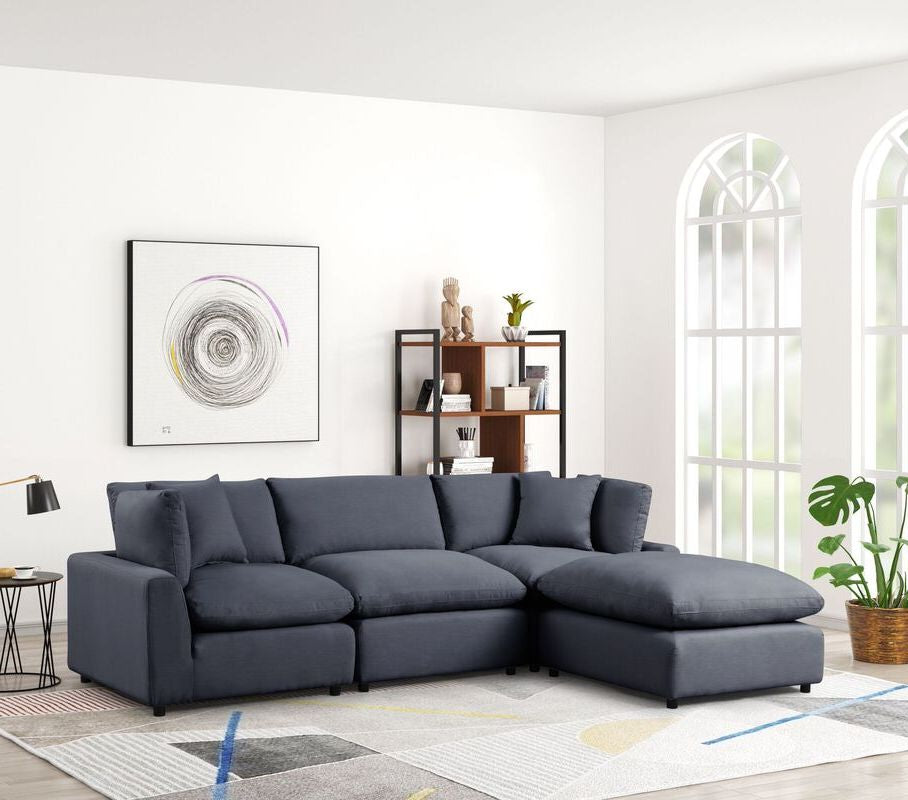 Sky Linen Sectional