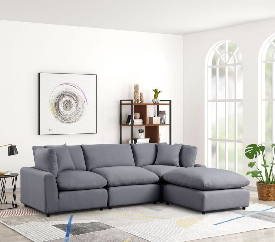 Sky Linen Sectional