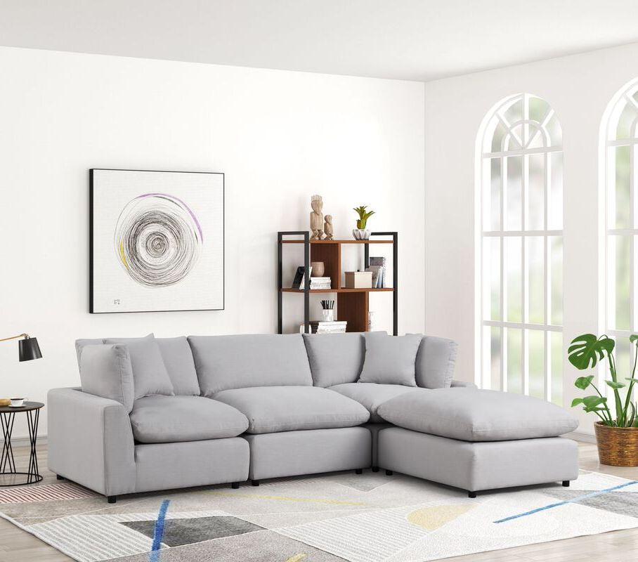 Sky Linen Sectional
