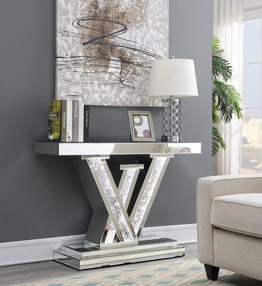 A-C01 LV Louis Vuitton LED Console Table – Divine Decor Furniture