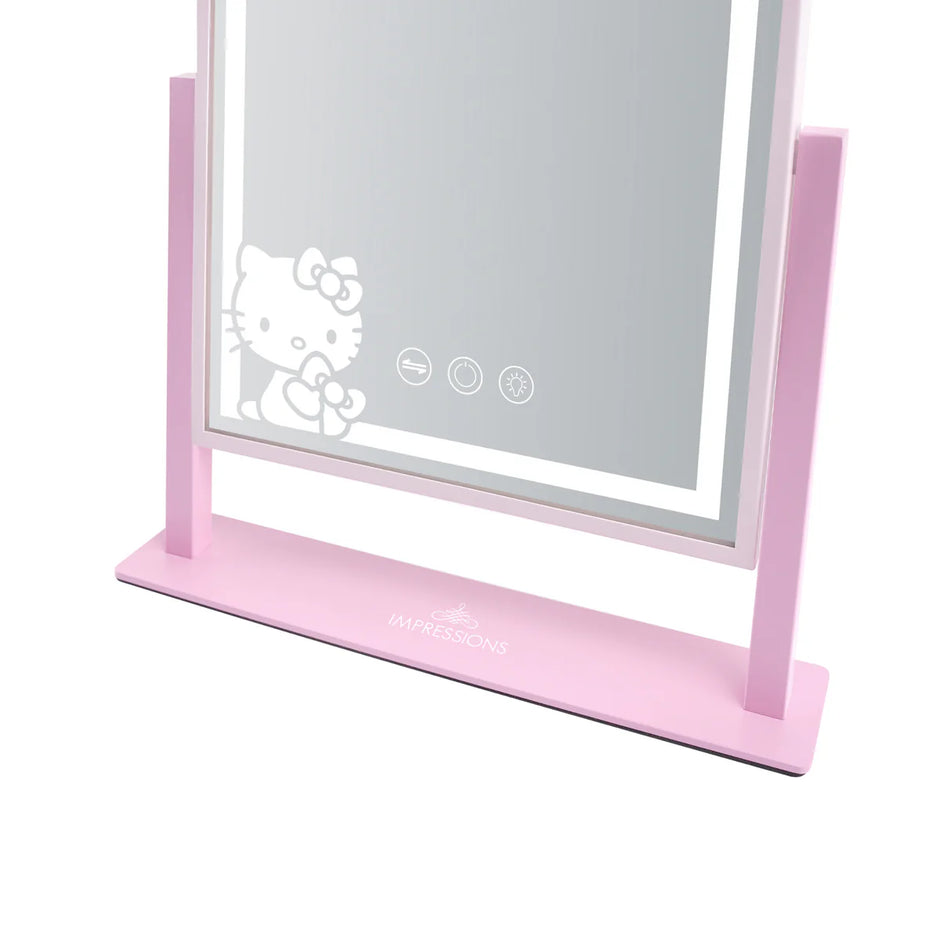 Hello Kitty “Pretty Pink" Tri-tone LED Makeup Mirror