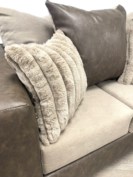 110 LATTE Sofa and Loveseat Set