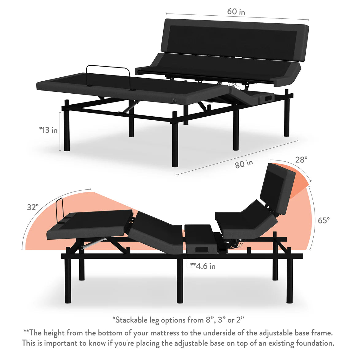 Contemporary IV Adjustable Base