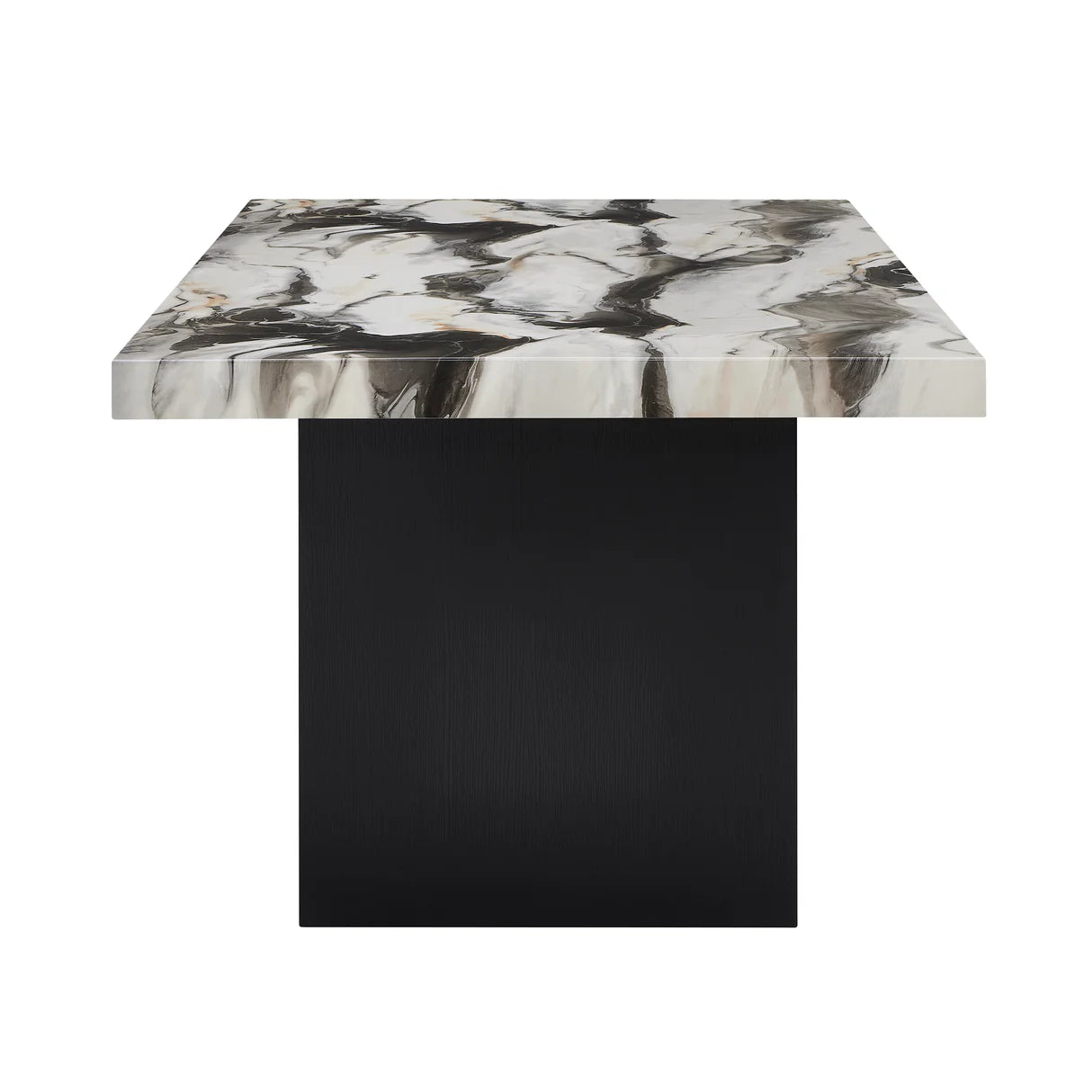1420 VEGA FAUX MARBLE DINING SET