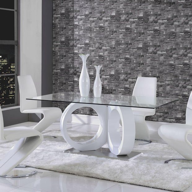 D9002DTWH Dining Set