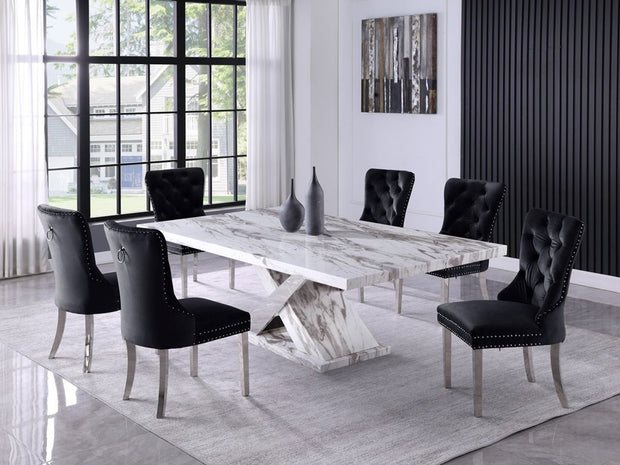 D850BLK Dining Room Set