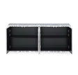 A-C10 Selene Silver Leaf Console