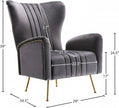 Opera Velvet Accent Chair