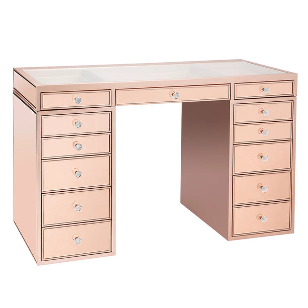 SlayStation Plus Premium Mirrored Vanity Table +Vanity Mirror