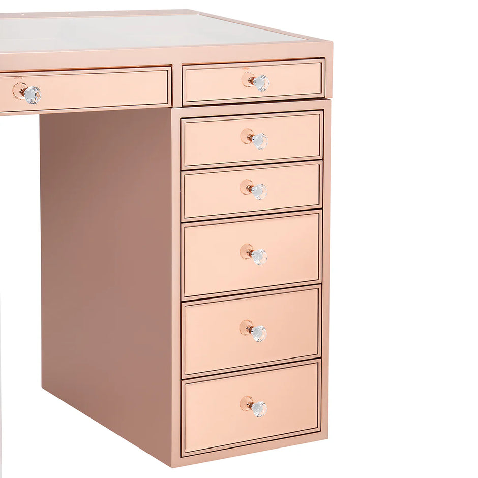 SlayStation Plus Premium Mirrored Vanity Table +Vanity Mirror
