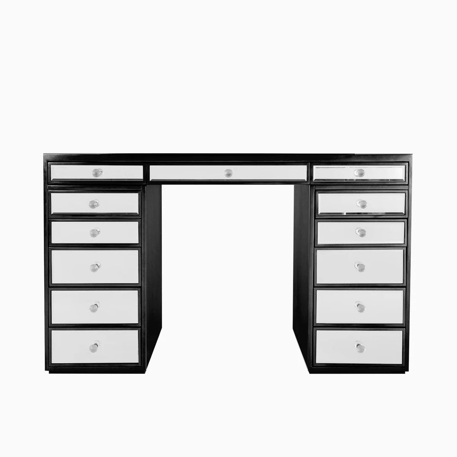 SlayStation Plus Premium Mirrored Vanity Table +Vanity Mirror