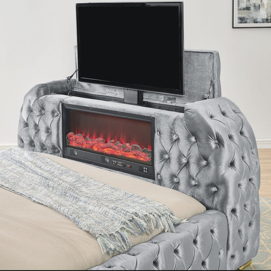 Cama Natalia Gris