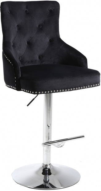 Claude Grey Adjustable Barstool