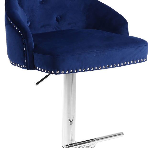 Claude Grey Adjustable Barstool