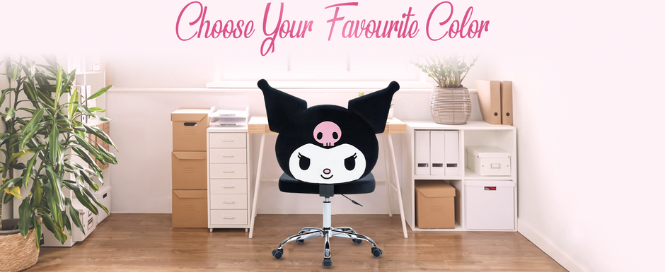 Kuromi Swivel Vanity Chair