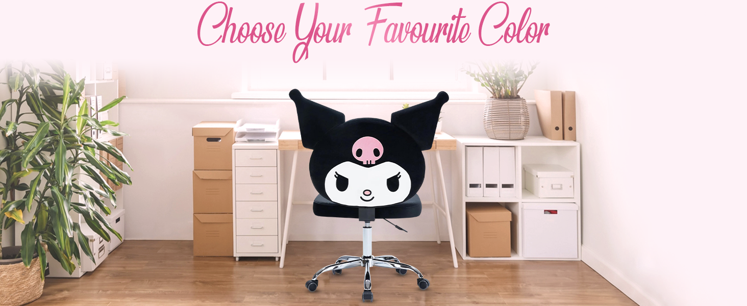 Kuromi Swivel Vanity Chair