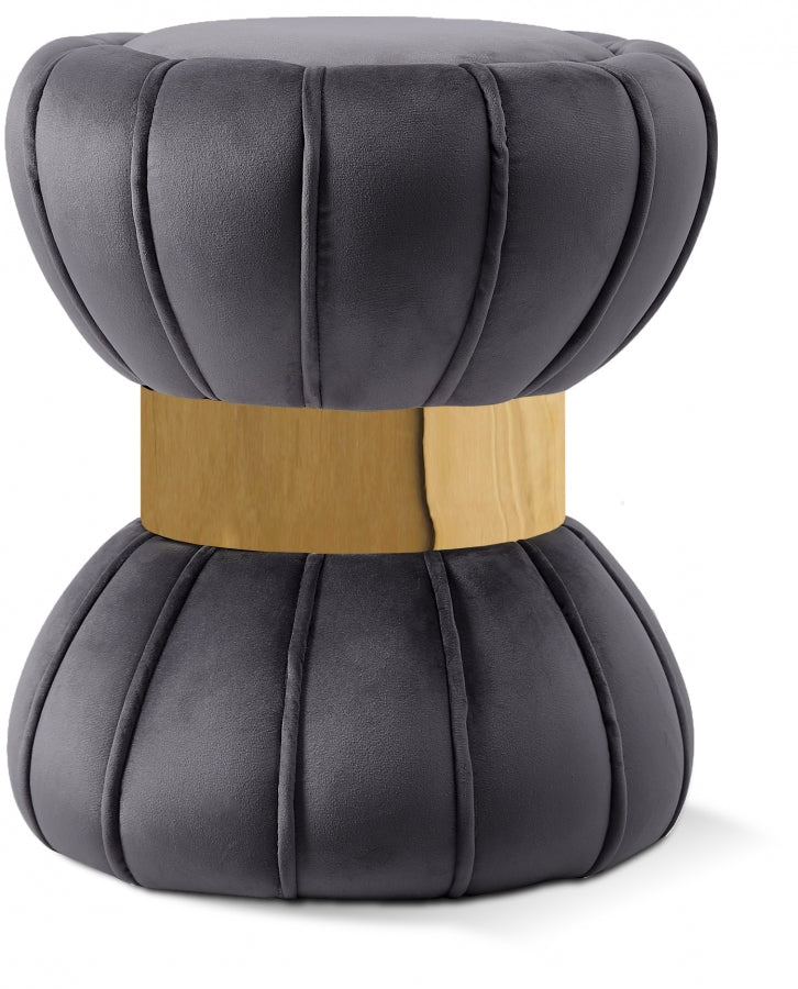 Vino Velvet Upholstered Stool