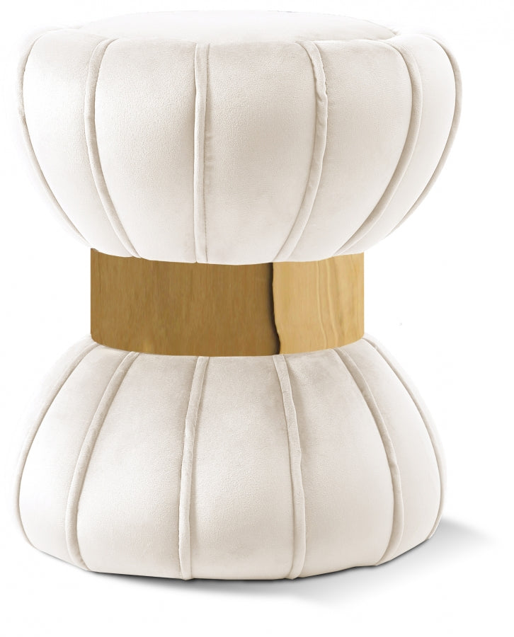 Vino Velvet Upholstered Stool