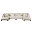 8555 4-PIECE MODULAR SECTIONAL WITH REVERSIBLE CHAISE