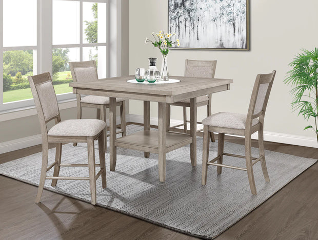 2727MB MARBLE FULTON ALL GREY COUNTER HEIGHT SET