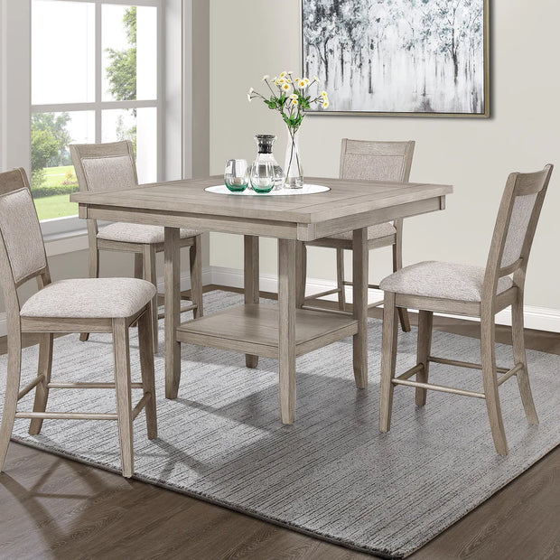 2727MB MARBLE FULTON ALL GREY COUNTER HEIGHT SET