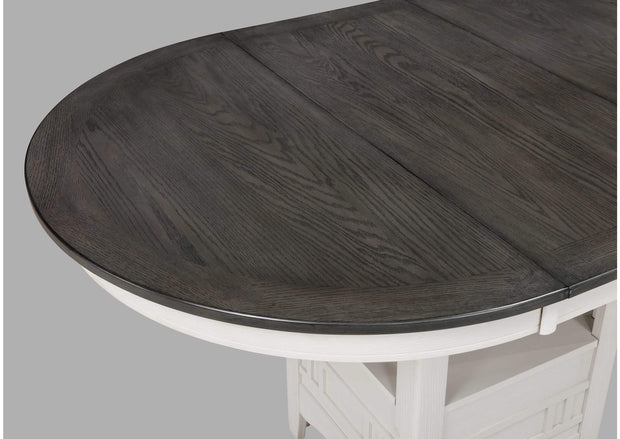 2795CG HARTWELL CHALK/GREY COUNTER HEIGHT SET