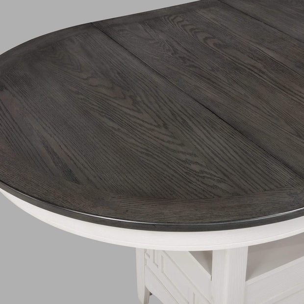 2795CG HARTWELL CHALK/GREY COUNTER HEIGHT SET