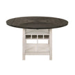 2795CG HARTWELL CHALK/GREY COUNTER HEIGHT SET