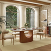 Silvo 79" Table (Glossy White) Dining Set
