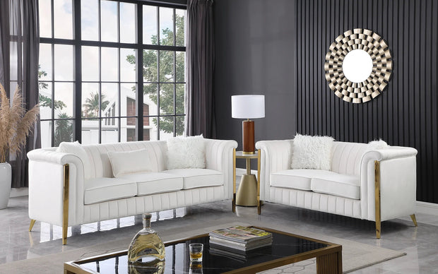 S8288 Fara Sofa + Loveseat Set