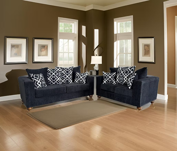 S305 Graphite Sofa and Loveseat Set