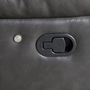 S2021 Lucky Charm Grey Recliner Sectional