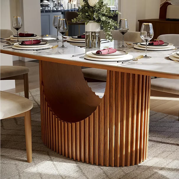 Silvo 79" Table (Glossy White) Dining Set
