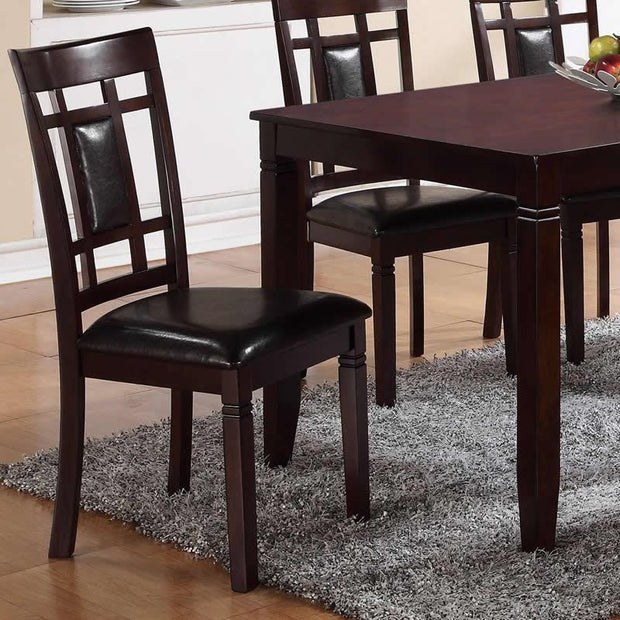 2325 PAIGE BROWN DINING SET