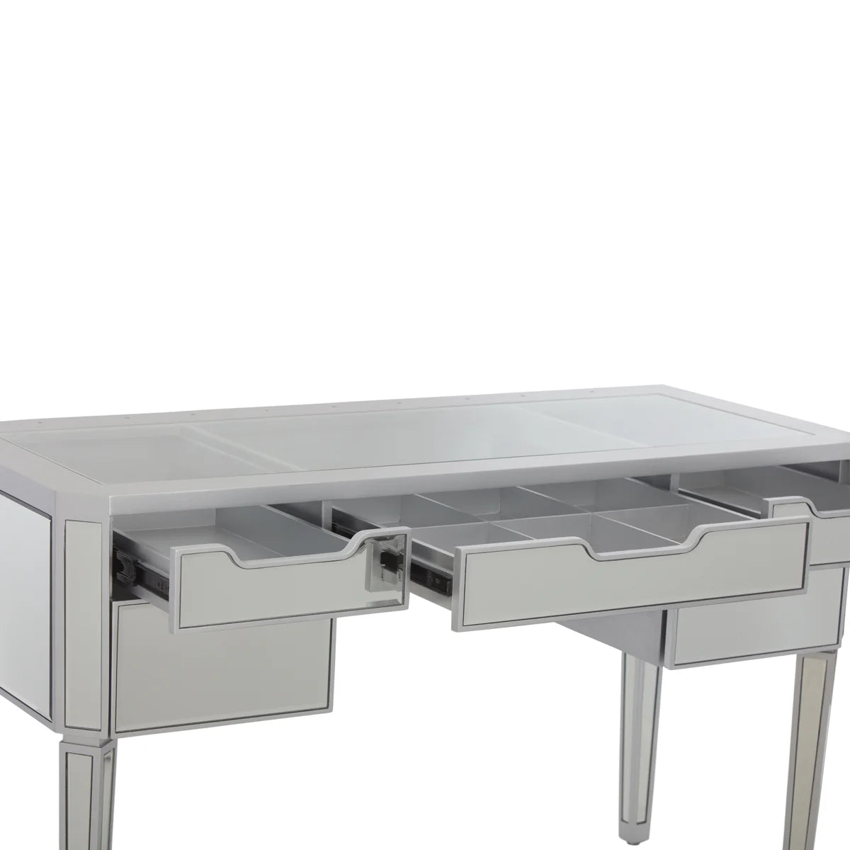 SlayStation Aria Premium Mirrored Vanity table