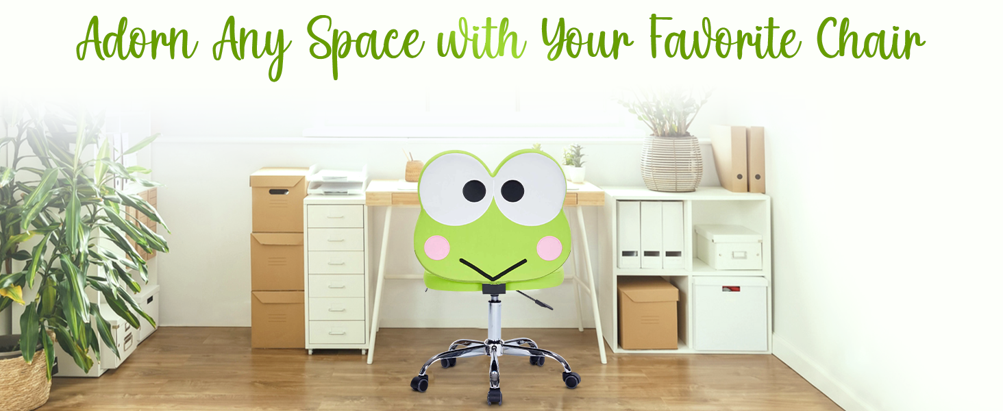 Keroppi Swivel Vanity Chair
