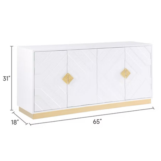 A-C13 Paros Console White