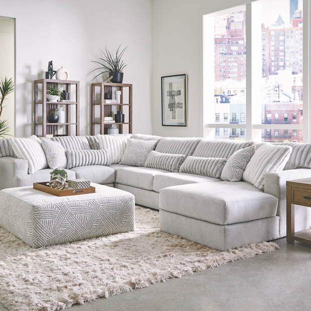 JACKSON/CATNAPPER 3303 Beige Sectional