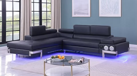 S1047 Magic (LED & Speaker) Sectional