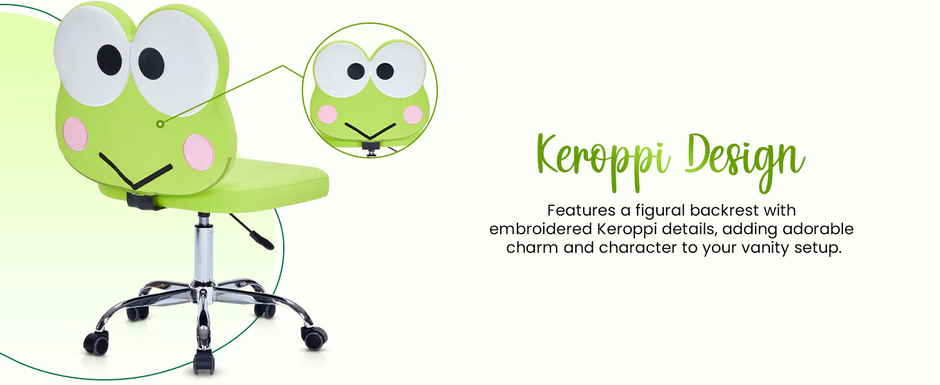 Keroppi Swivel Vanity Chair