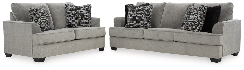Ashley 34708 Deakin Juego de sofá y loveseat