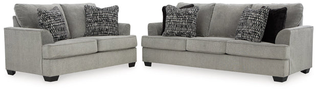 Ashley 34708 Deakin Juego de sofá y loveseat