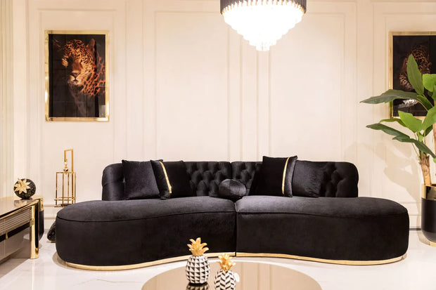 Ella Curved 130" Sectional