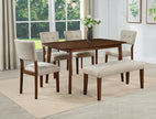 2230 BROWN GREGORY DINING SET