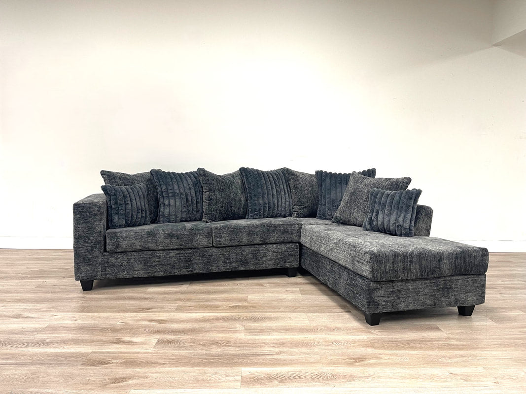 410 CHARCOAL GREY SECTIONAL