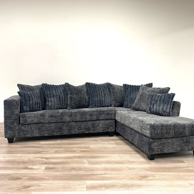 410 CHARCOAL GREY SECTIONAL