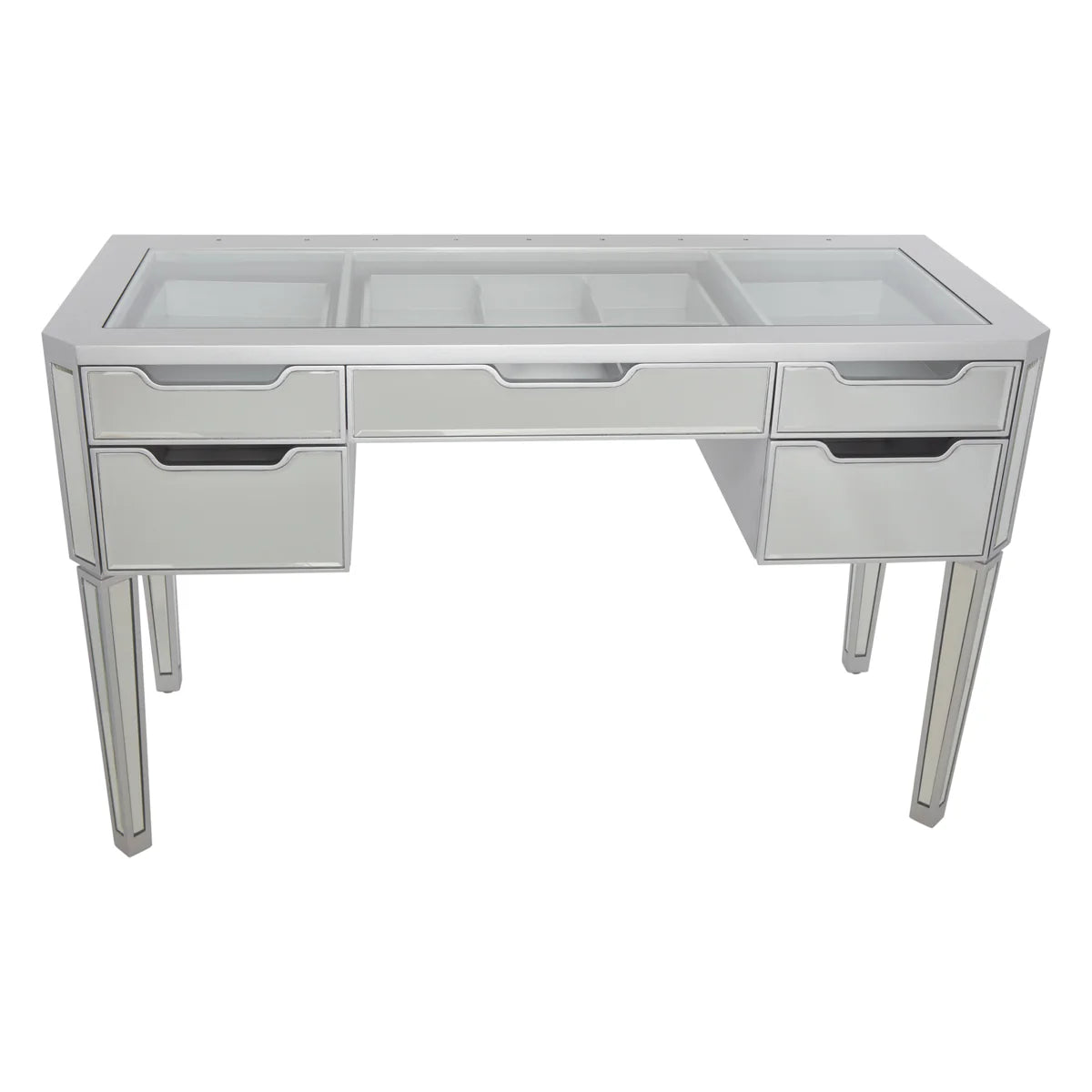 SlayStation Aria Premium Mirrored Vanity table