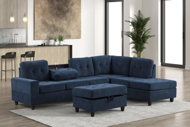 44Heights Sectional + Ottoman Set