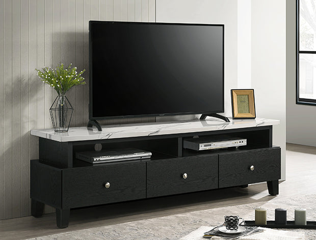 4811-9 ALINA BLACK TV STAND